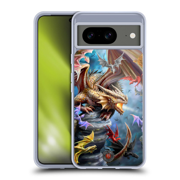 Anne Stokes Dragons 4 Clan Soft Gel Case for Google Pixel 8