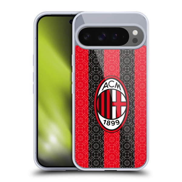 AC Milan 2020/21 Crest Kit Home Soft Gel Case for Google Pixel 9 Pro XL