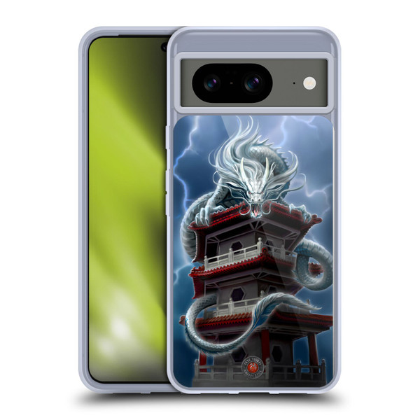 Anne Stokes Guardian Dragons The Tower Soft Gel Case for Google Pixel 8