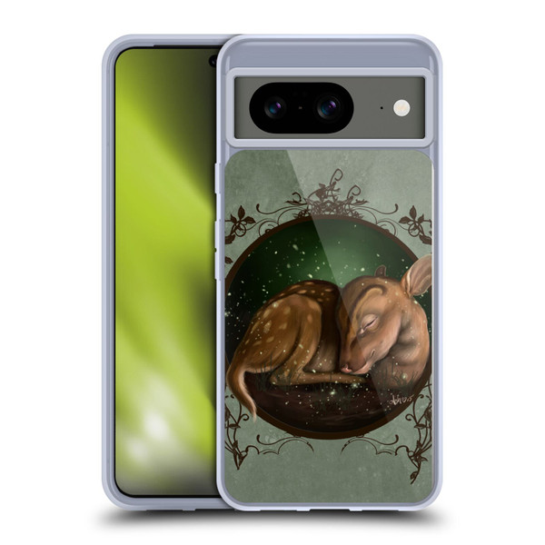 Ash Evans Animals Foundling Fawn Soft Gel Case for Google Pixel 8