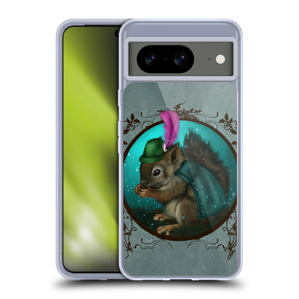 Ash Evans Animals Squirrel Soft Gel Case for Google Pixel 8