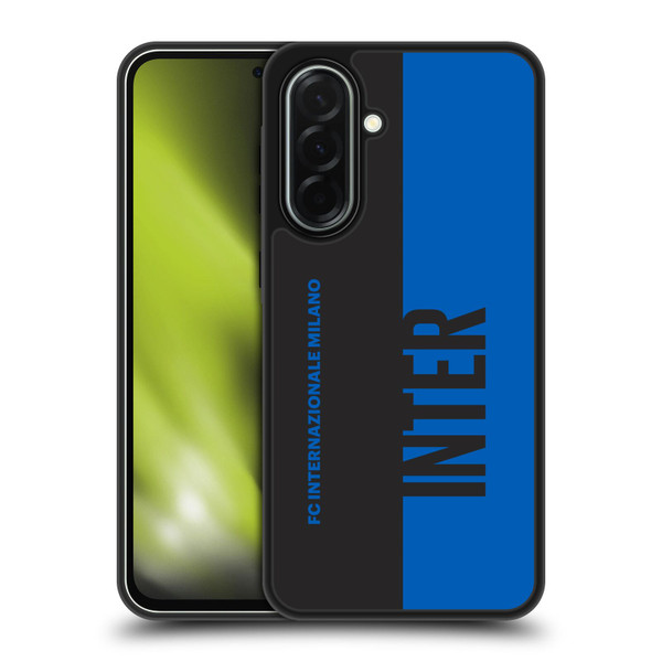 Fc Internazionale Milano Graphics Half Gel Armour Case For Samsung Galaxy A36 5G