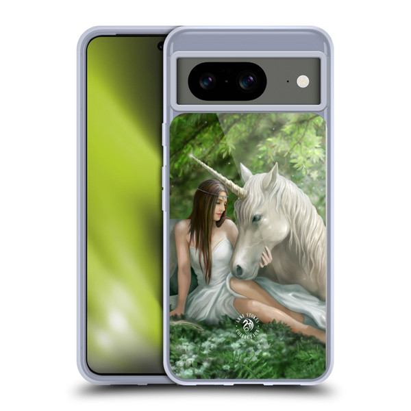 Anne Stokes Mythical Creatures Pure Heart Soft Gel Case for Google Pixel 8