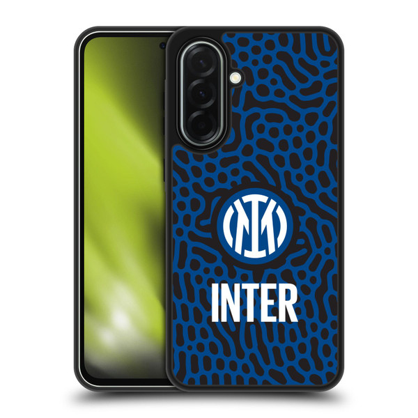 Fc Internazionale Milano Patterns Abstract 2 Gel Armour Case For Samsung Galaxy A36 5G