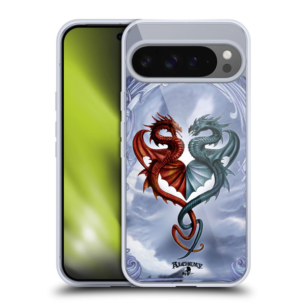 Alchemy Gothic Dragon Draconic Tryst Soft Gel Case for Google Pixel 9 Pro XL