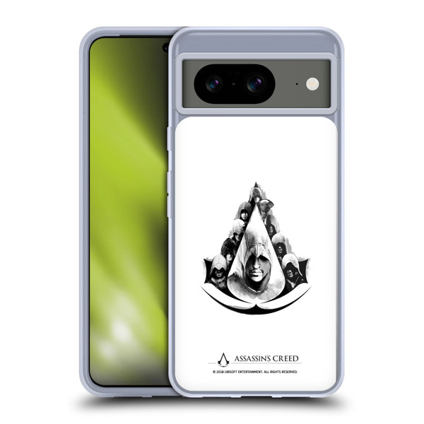 Assassin's Creed Legacy Logo Characters Soft Gel Case for Google Pixel 8