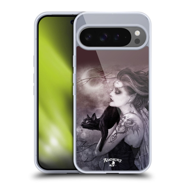 Alchemy Gothic Graphic Art Minnaloushe Moon Soft Gel Case for Google Pixel 9 Pro XL