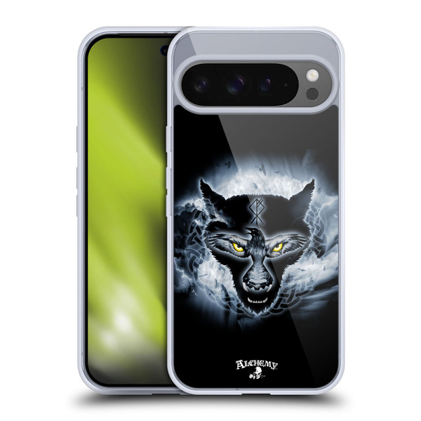 Alchemy Gothic Wing Raven Wulf Soft Gel Case for Google Pixel 9 Pro XL