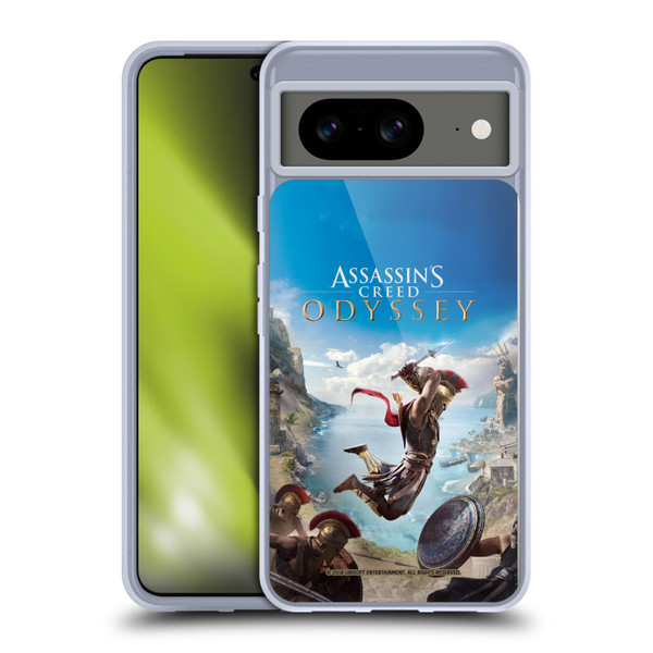 Assassin's Creed Odyssey Key Art Alexios Jump Soft Gel Case for Google Pixel 8