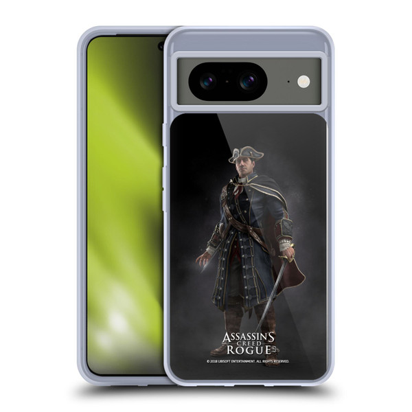 Assassin's Creed Rogue Key Art Haytham Kenway Soft Gel Case for Google Pixel 8