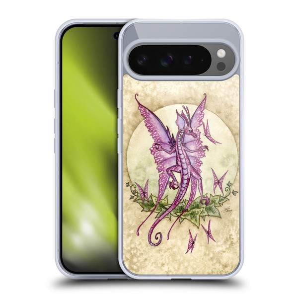 Amy Brown Mythical Pink Dragon Soft Gel Case for Google Pixel 9 Pro XL