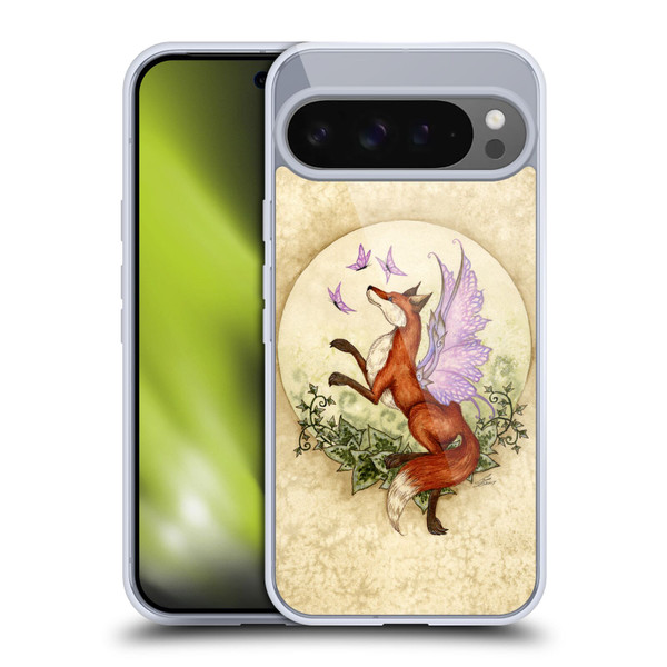 Amy Brown Mythical Fox Fairy Soft Gel Case for Google Pixel 9 Pro XL