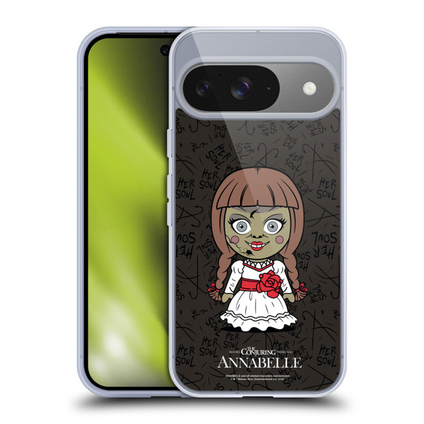 Annabelle Graphics Character Art Soft Gel Case for Google Pixel 9 / Pixel 9 Pro