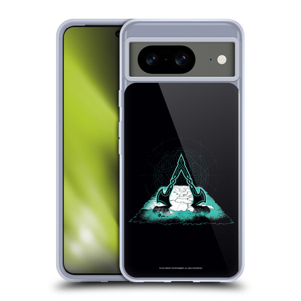 Assassin's Creed Valhalla Compositions Crest And Map Soft Gel Case for Google Pixel 8