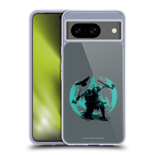 Assassin's Creed Valhalla Compositions Eivor Action Pose Soft Gel Case for Google Pixel 8
