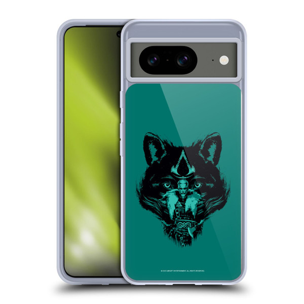 Assassin's Creed Valhalla Compositions Wolf Kissed Male Eivor Soft Gel Case for Google Pixel 8