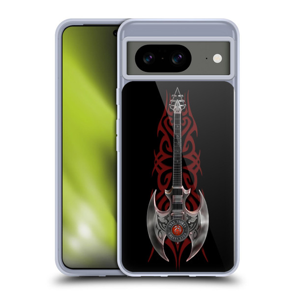 Anne Stokes Tribal Rock God Guitar Soft Gel Case for Google Pixel 8