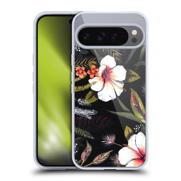 Anis Illustration Flowers Tropical Soft Gel Case for Google Pixel 9 Pro XL