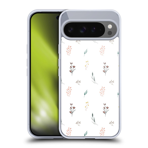 Anis Illustration Flower Pattern 2 Botanicals Soft Gel Case for Google Pixel 9 Pro XL