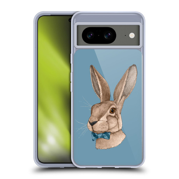 Barruf Animals Hare Soft Gel Case for Google Pixel 8