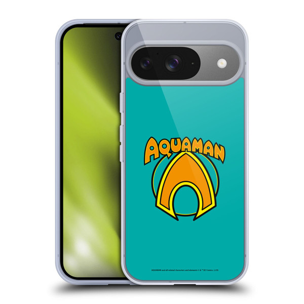 Aquaman DC Comics Logo Classic Soft Gel Case for Google Pixel 9 / Pixel 9 Pro