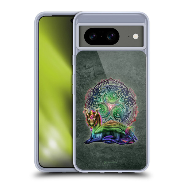 Brigid Ashwood Celtic Dragon Soft Gel Case for Google Pixel 8