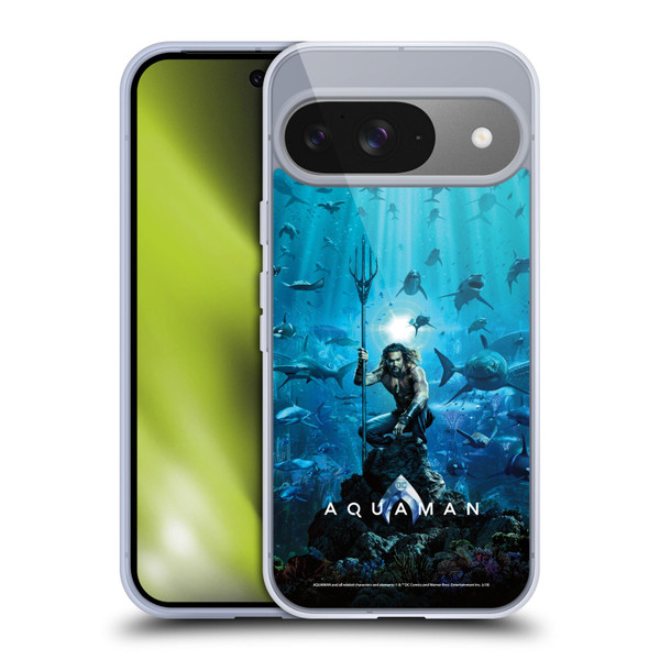 Aquaman Movie Posters Marine Telepathy Soft Gel Case for Google Pixel 9 / Pixel 9 Pro