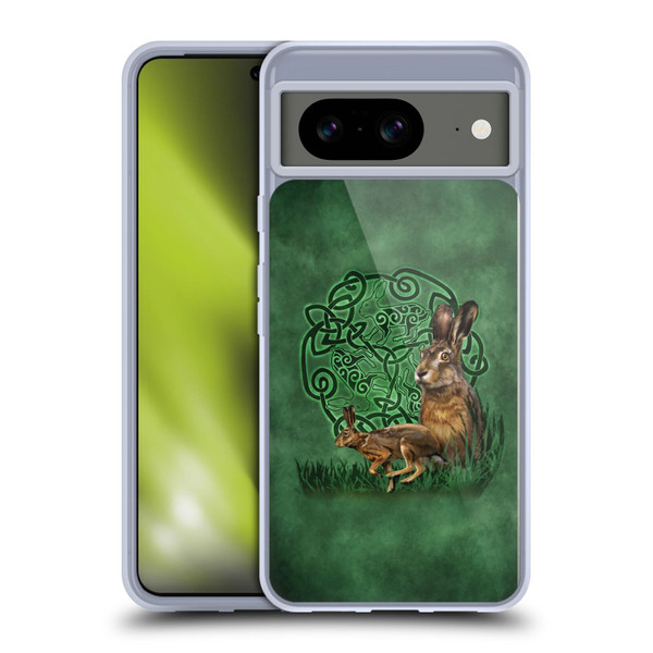 Brigid Ashwood Celtic Wisdom 2 Hare Soft Gel Case for Google Pixel 8