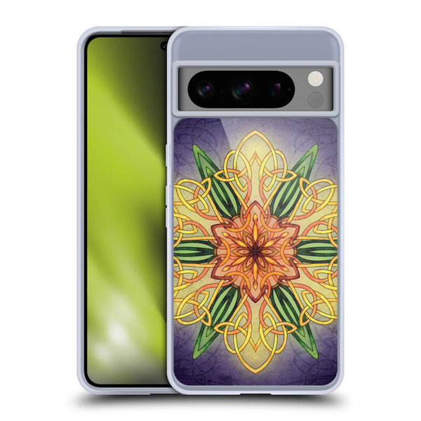Brigid Ashwood Celtic Wisdom 3 Daffodil Soft Gel Case for Google Pixel 8 Pro