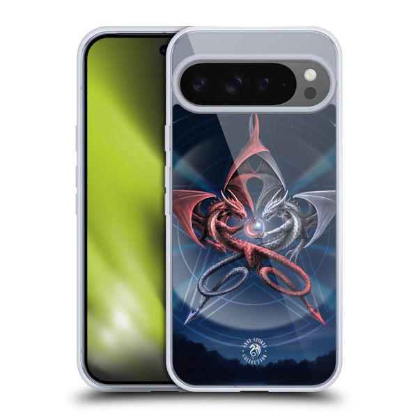 Anne Stokes Dragons 3 Pentagram Soft Gel Case for Google Pixel 9 Pro XL