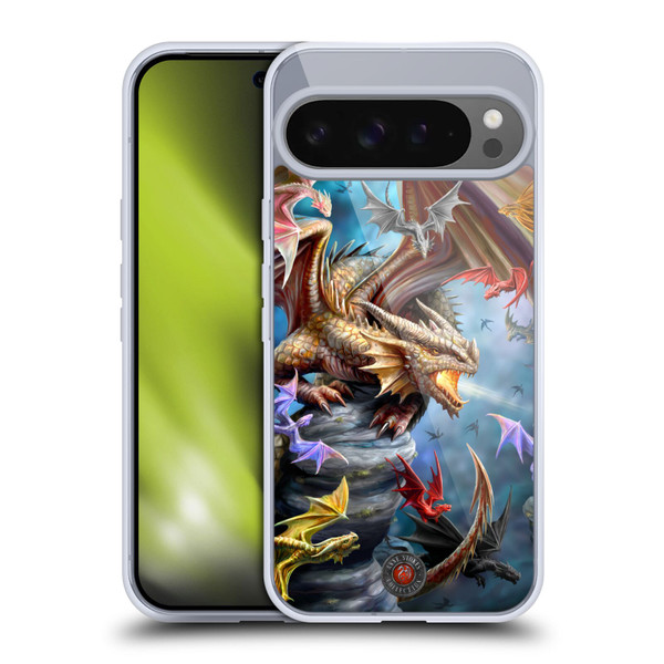 Anne Stokes Dragons 4 Clan Soft Gel Case for Google Pixel 9 Pro XL