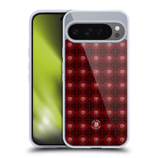 Anne Stokes Gothic Logo Pattern Soft Gel Case for Google Pixel 9 Pro XL