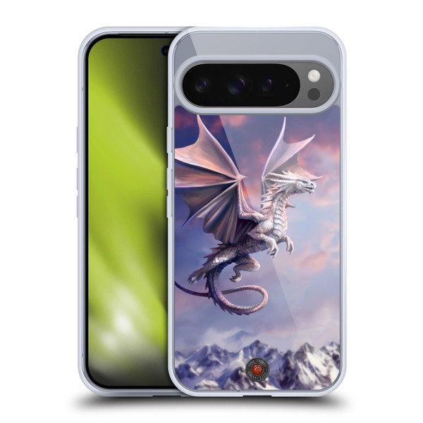 Anne Stokes Guardian Dragons Sky Queen Soft Gel Case for Google Pixel 9 Pro XL