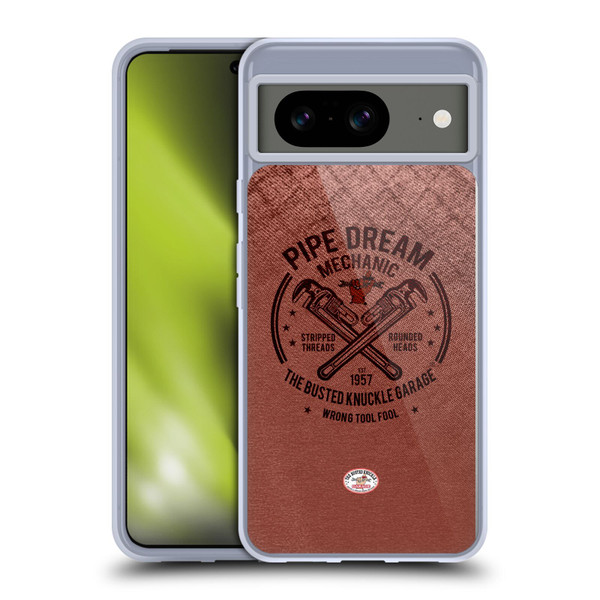 Busted Knuckle Garage Graphics Pipe Dream Soft Gel Case for Google Pixel 8