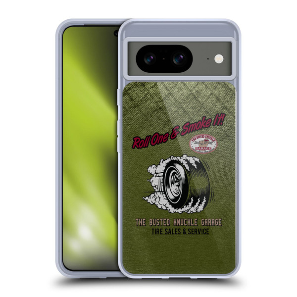 Busted Knuckle Garage Graphics Tire Soft Gel Case for Google Pixel 8