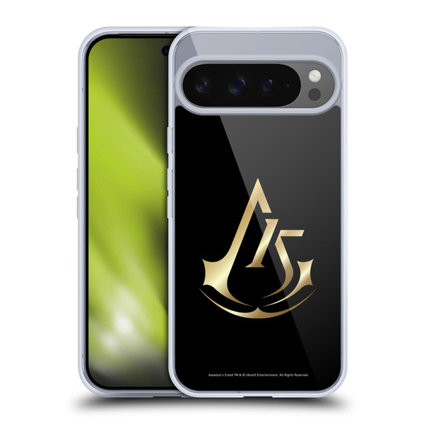 Assassin's Creed 15th Anniversary Graphics Crest Soft Gel Case for Google Pixel 9 Pro XL