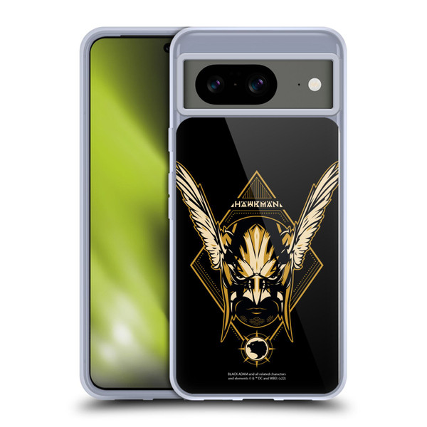 Black Adam Graphics Hawkman Soft Gel Case for Google Pixel 8