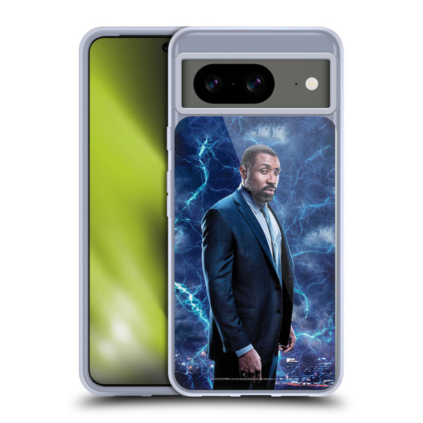 Black Lightning Characters Jefferson Pierce Soft Gel Case for Google Pixel 8