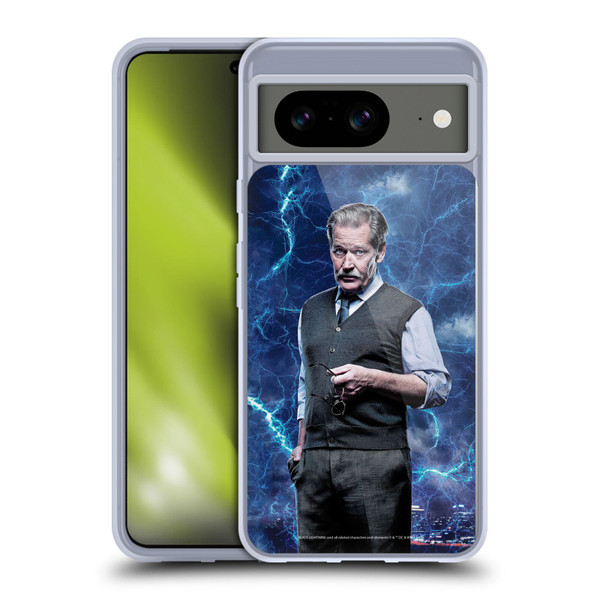 Black Lightning Characters Peter Gambi Soft Gel Case for Google Pixel 8