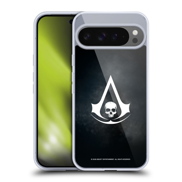 Assassin's Creed Black Flag Logos White Soft Gel Case for Google Pixel 9 Pro XL