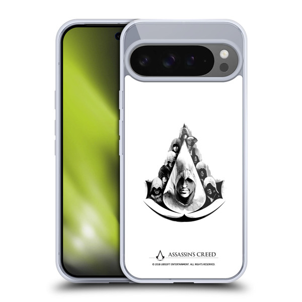 Assassin's Creed Legacy Logo Characters Soft Gel Case for Google Pixel 9 Pro XL