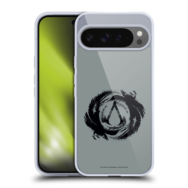 Assassin's Creed Valhalla Compositions Crest And Ravens Soft Gel Case for Google Pixel 9 Pro XL