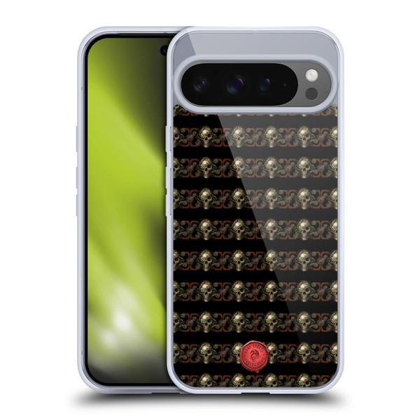 Anne Stokes Steampunk Skull Pattern Soft Gel Case for Google Pixel 9 Pro XL