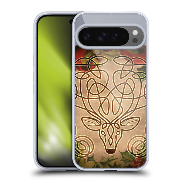Brigid Ashwood Celtic Wisdom 3 Stag Soft Gel Case for Google Pixel 9 Pro XL