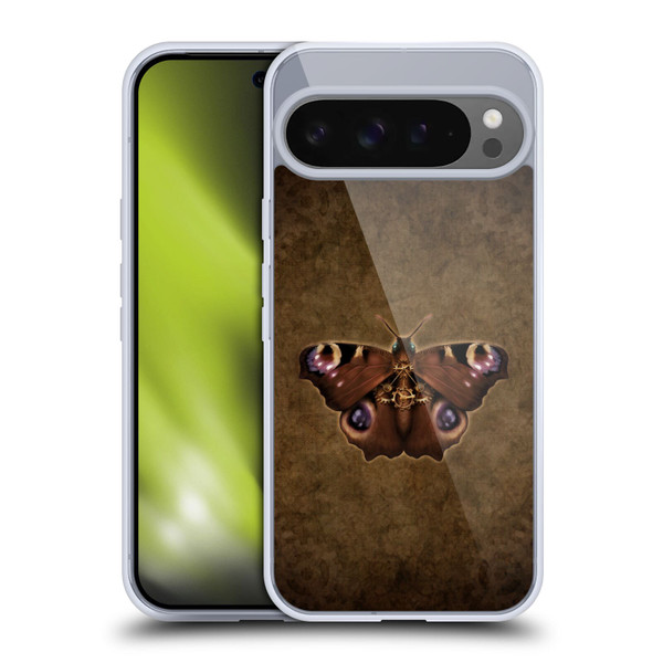 Brigid Ashwood Winged Things Steampunk Peacock Butterfly Soft Gel Case for Google Pixel 9 Pro XL