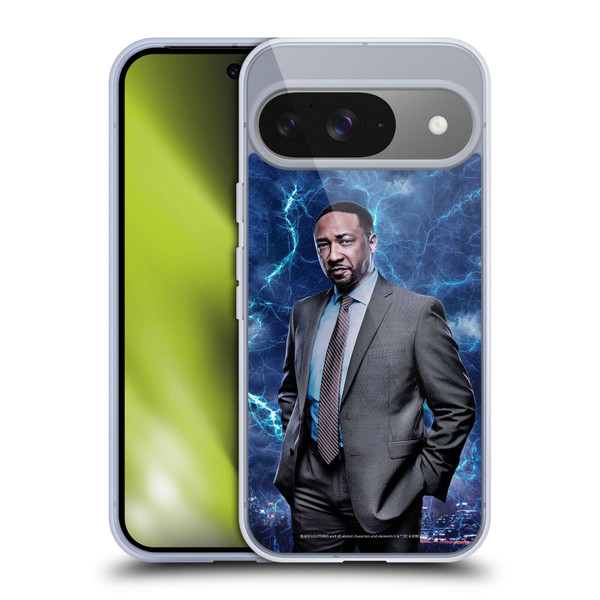 Black Lightning Characters William Henderson Soft Gel Case for Google Pixel 9 / Pixel 9 Pro