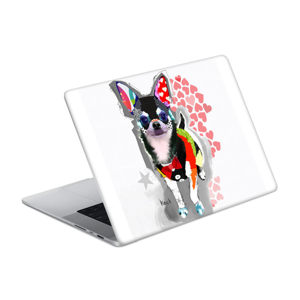 Michel Keck Dogs 3 Chihuahua Vinyl Sticker Skin Decal Cover for Apple MacBook Pro 16" A2485