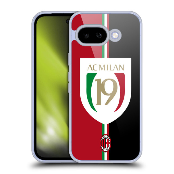 AC Milan 2022/23 Scudetto Champions Soft Gel Case for Google Pixel 9A