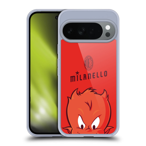 AC Milan Children Milanello Soft Gel Case for Google Pixel 10