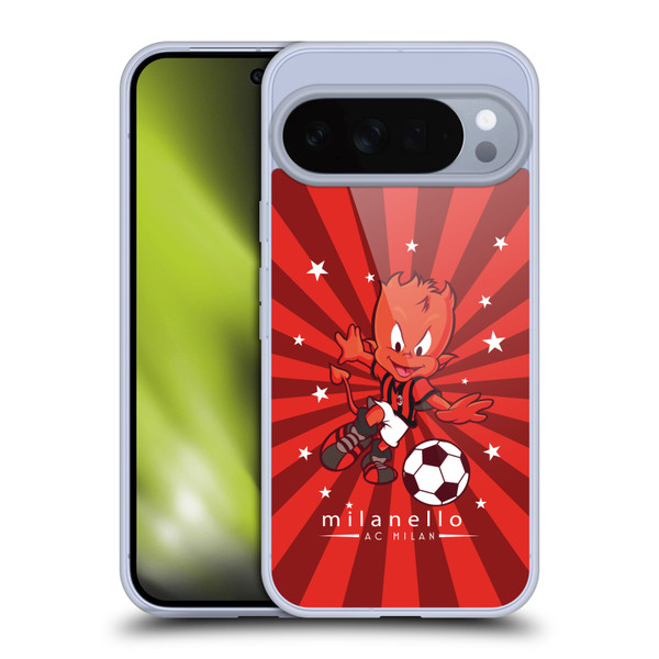 AC Milan Children Milanello 2 Soft Gel Case for Google Pixel 10 Pro XL